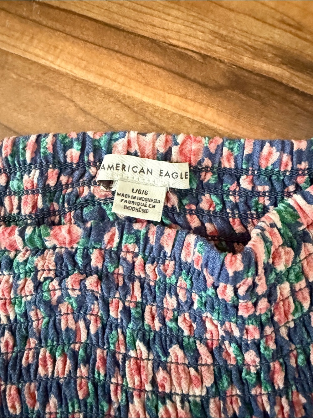 American Eagle Floral Ruffle Mini Skirt - Picture 2 of 4